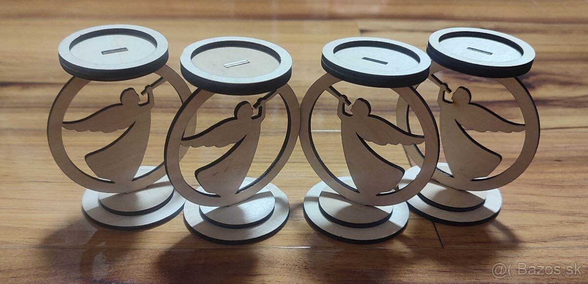 Laserom vyrezávané doplnký na Vianočné sviatky - 14