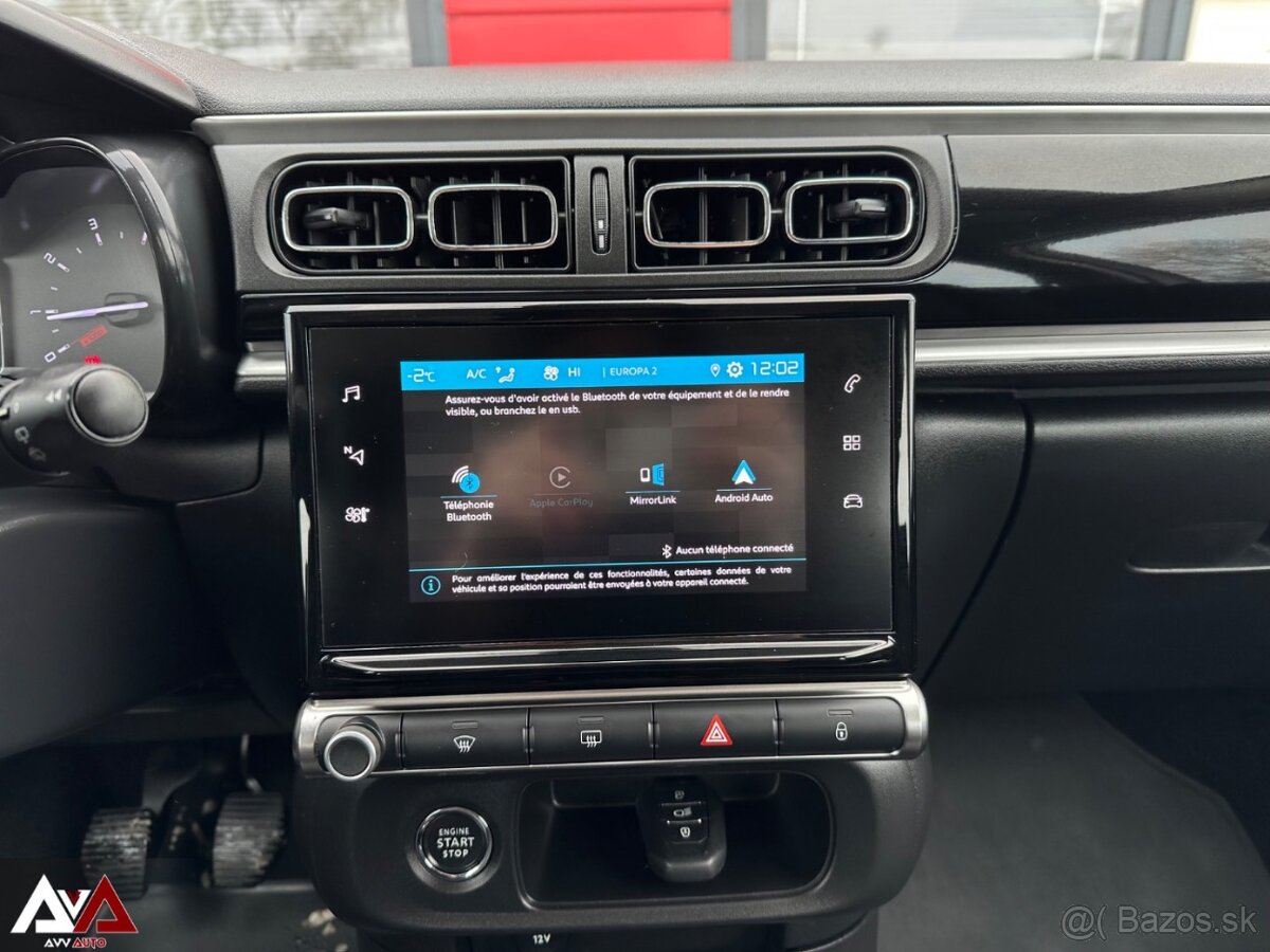 Citroën C3 1.2 PureTech S&S Shine, 89 090km, Smart Key, SR - 14