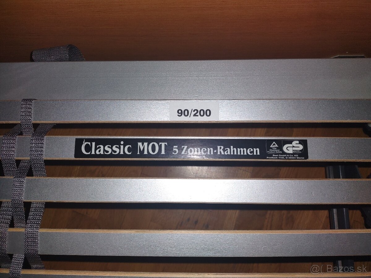 Elektrický polohovateľný rošt 90x200cm - 14