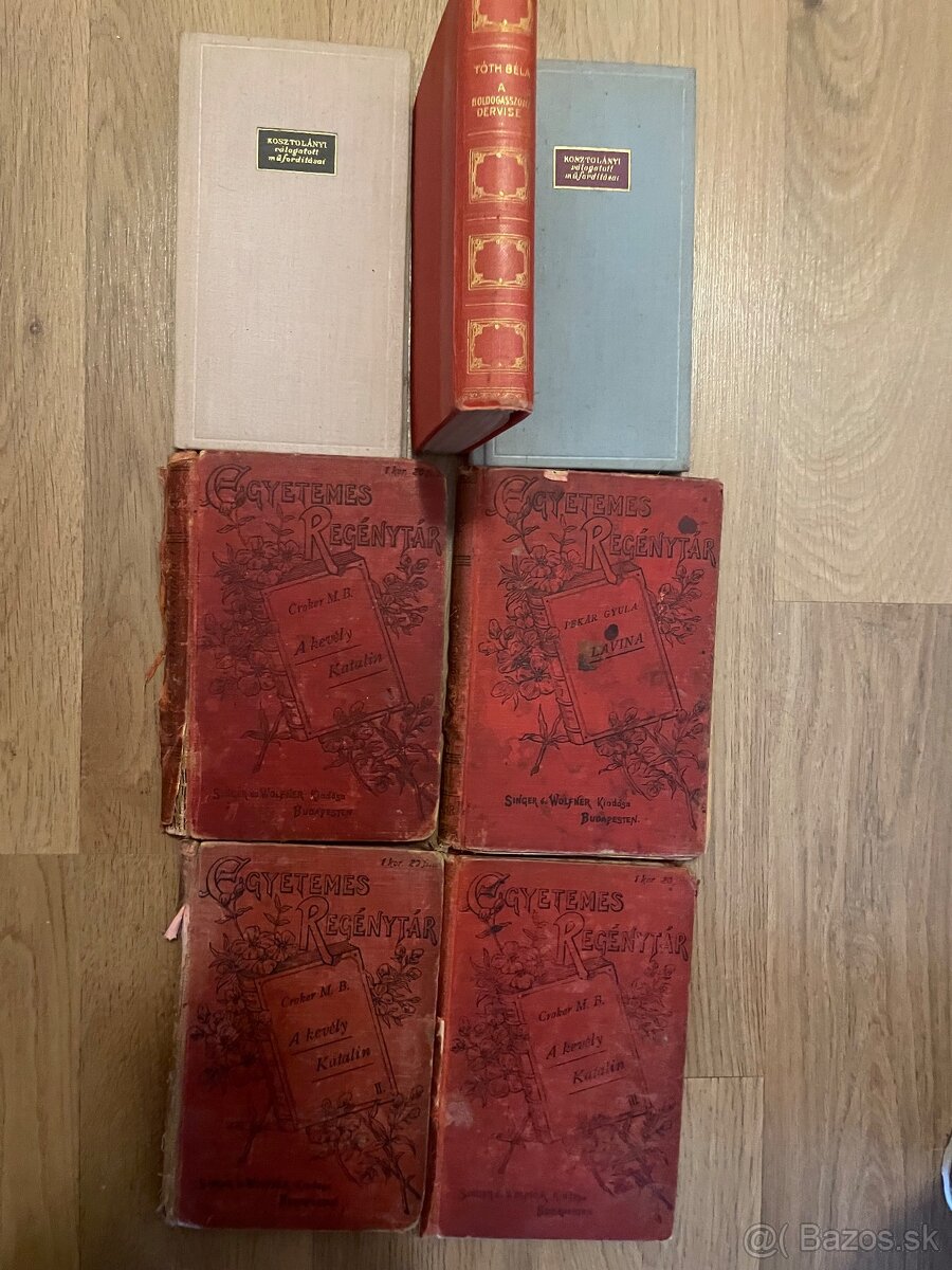 Knihy staré maďarské 3 - 14