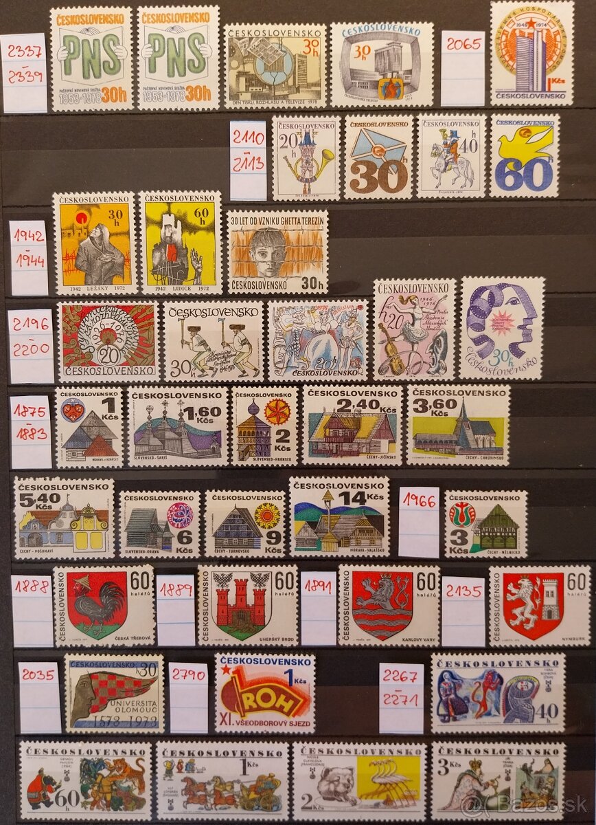 Známky ČSR – 5 - 14