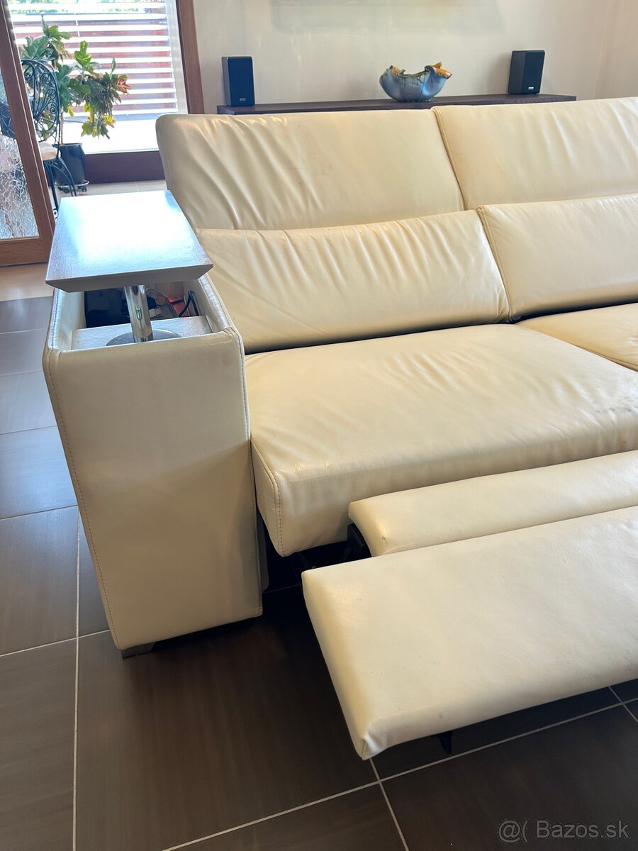 Extra veľká luxusná kožená sedačka Phase - 14