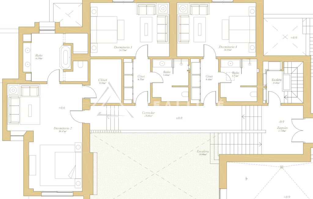 Španielsko, Finca Cortesin Golf , Green 10, Villa 4 - 14