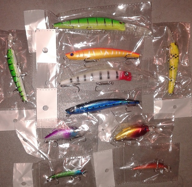 Rybolov - voblery sada mix - 14