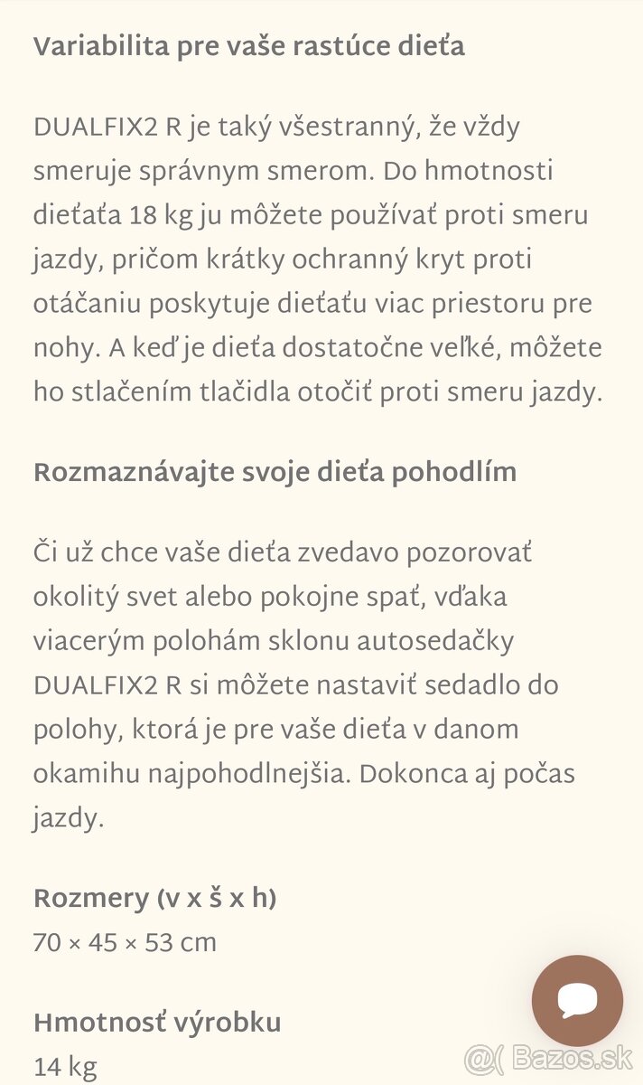 Britax Romer 2R otočná isofix - 14