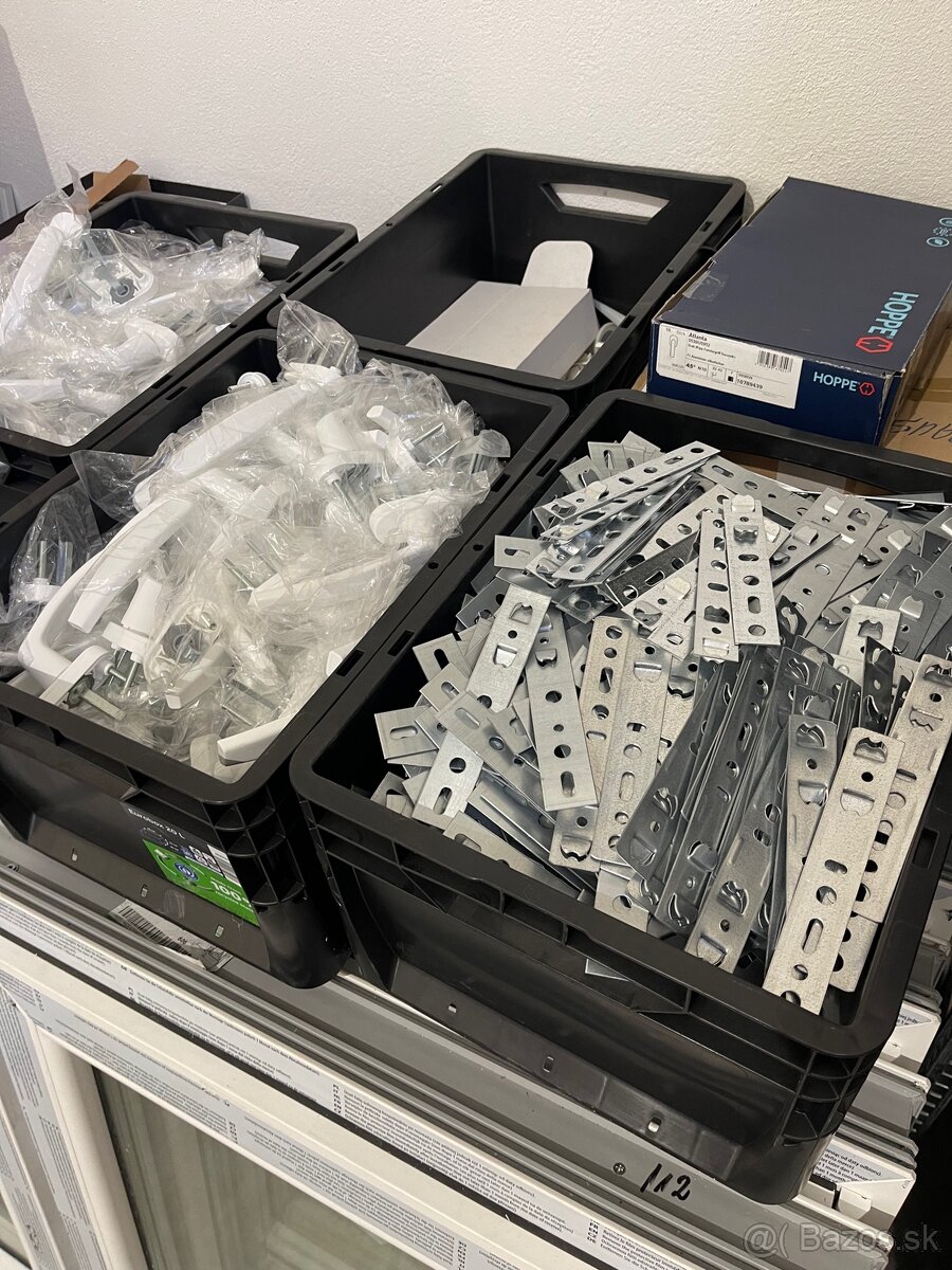 Plastové okná,biele,nové - 14