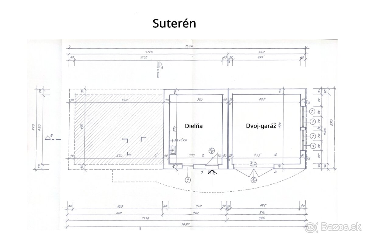 RD (4+1) s garážou a 1259 m2 pozemkom v Hubine - 14