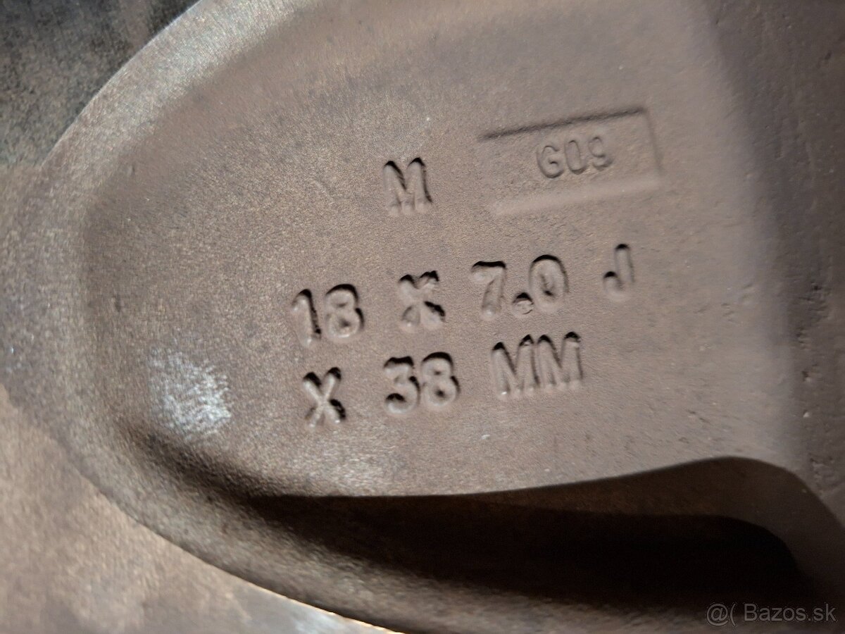 Predám org.hlinikové disky Opel/Chevrolet--R18 - 14