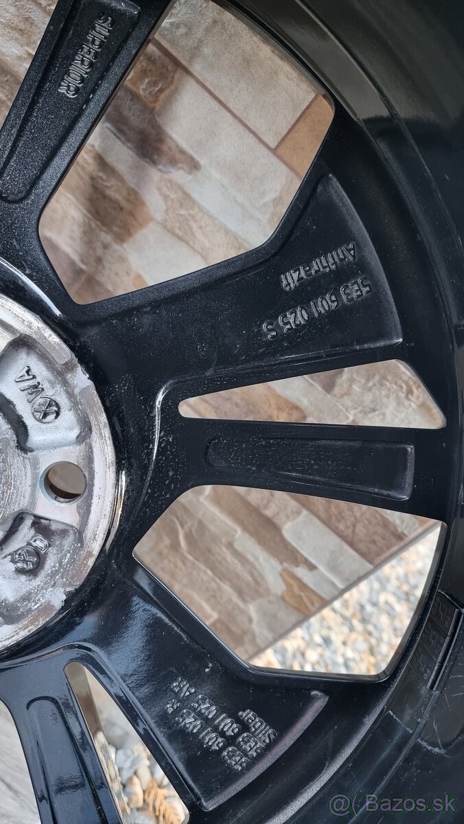 Predám Skoda Altair 5x112 r19 225/40/zimné Continental - 14