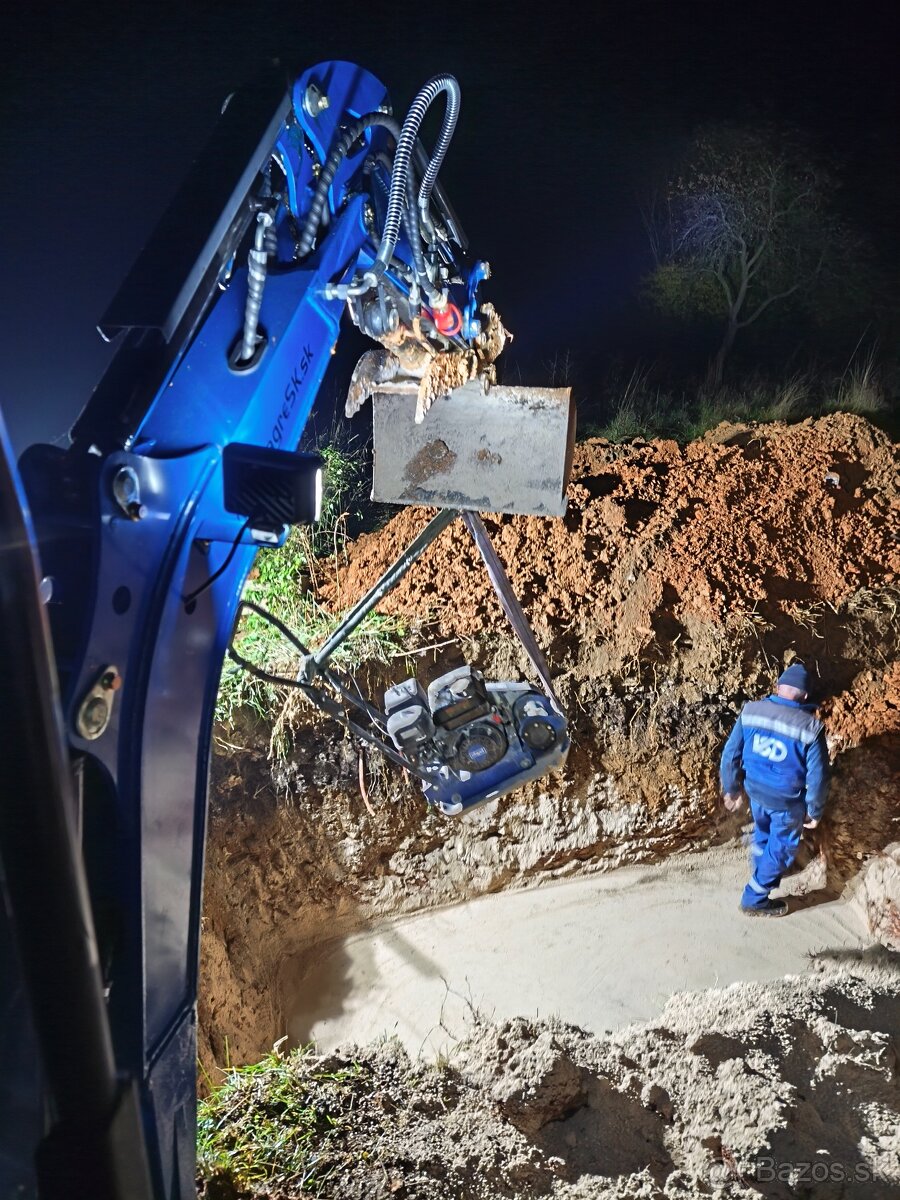 Výkopové a zemné práce Minibágrom ✅ - 14