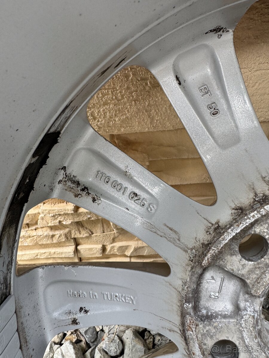 VW disky 5x112 6,5J R16 57,1mm - 14