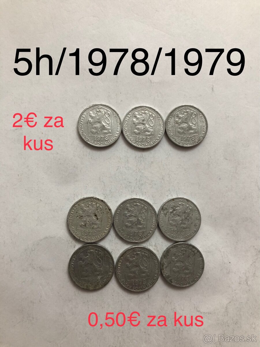 Mince (5kčs/50h/5h/10h) - 14