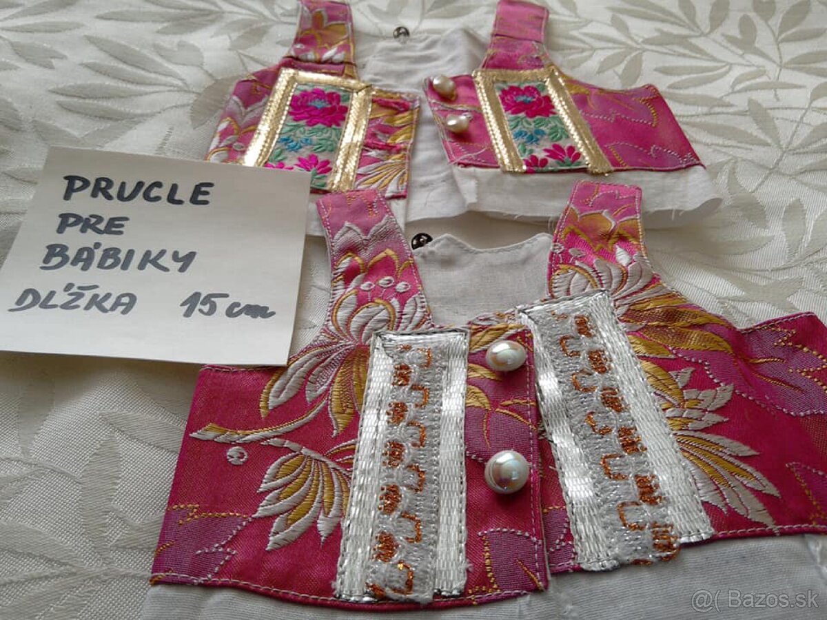 prucle pre bábiky + časti výšiviek - 14