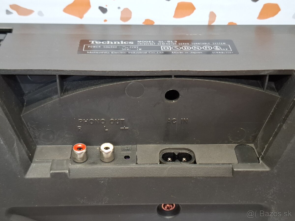 Technics SL-BL3 》plnoautomatický lineárny gramofón - 14