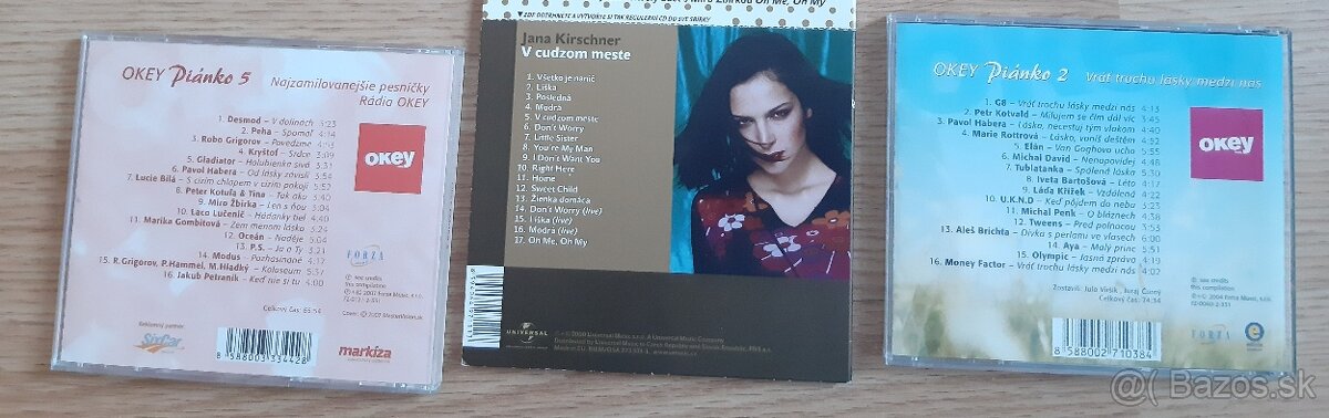 REDUKUJEM ZBIERKU CD kus od 5€ - 14