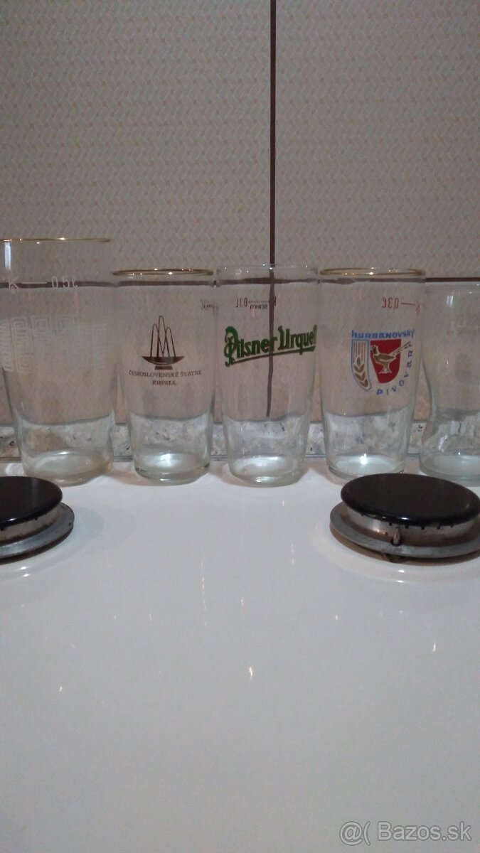 Predám pivové poháre,hrnček,GLUKOMER,hrnček - 14