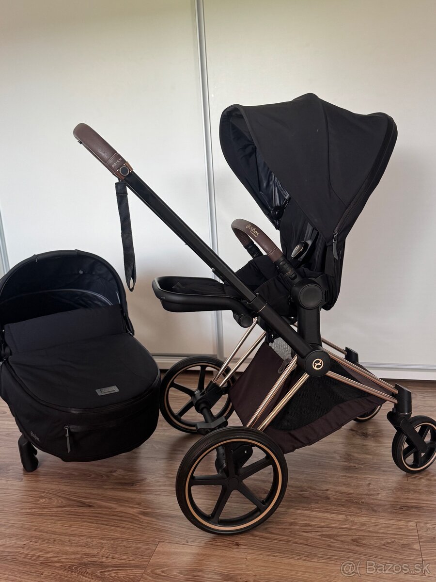 Cybex priam rosegold - black kočík - 14
