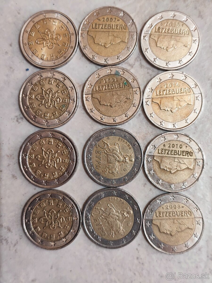 2 eurové mince - 14