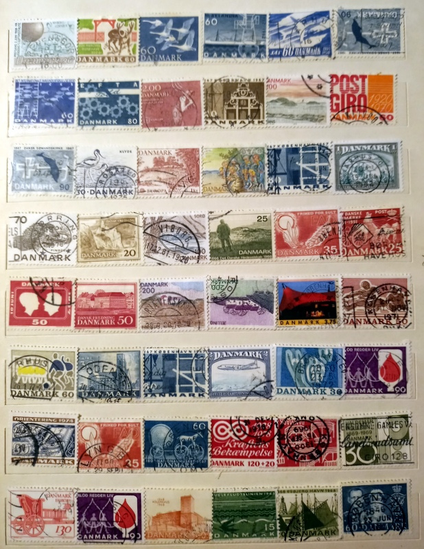 Predám poštové známky BELGICKA a DÁNSKA 726 ks - 14