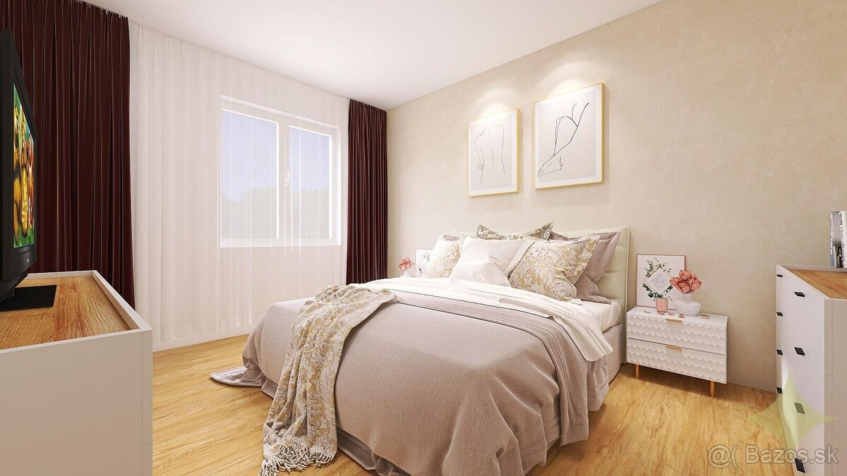 Na predaj ZREKONŠTRUOVANÝ 2-izbový byt s dvorom a GARÁŽOU v - 14