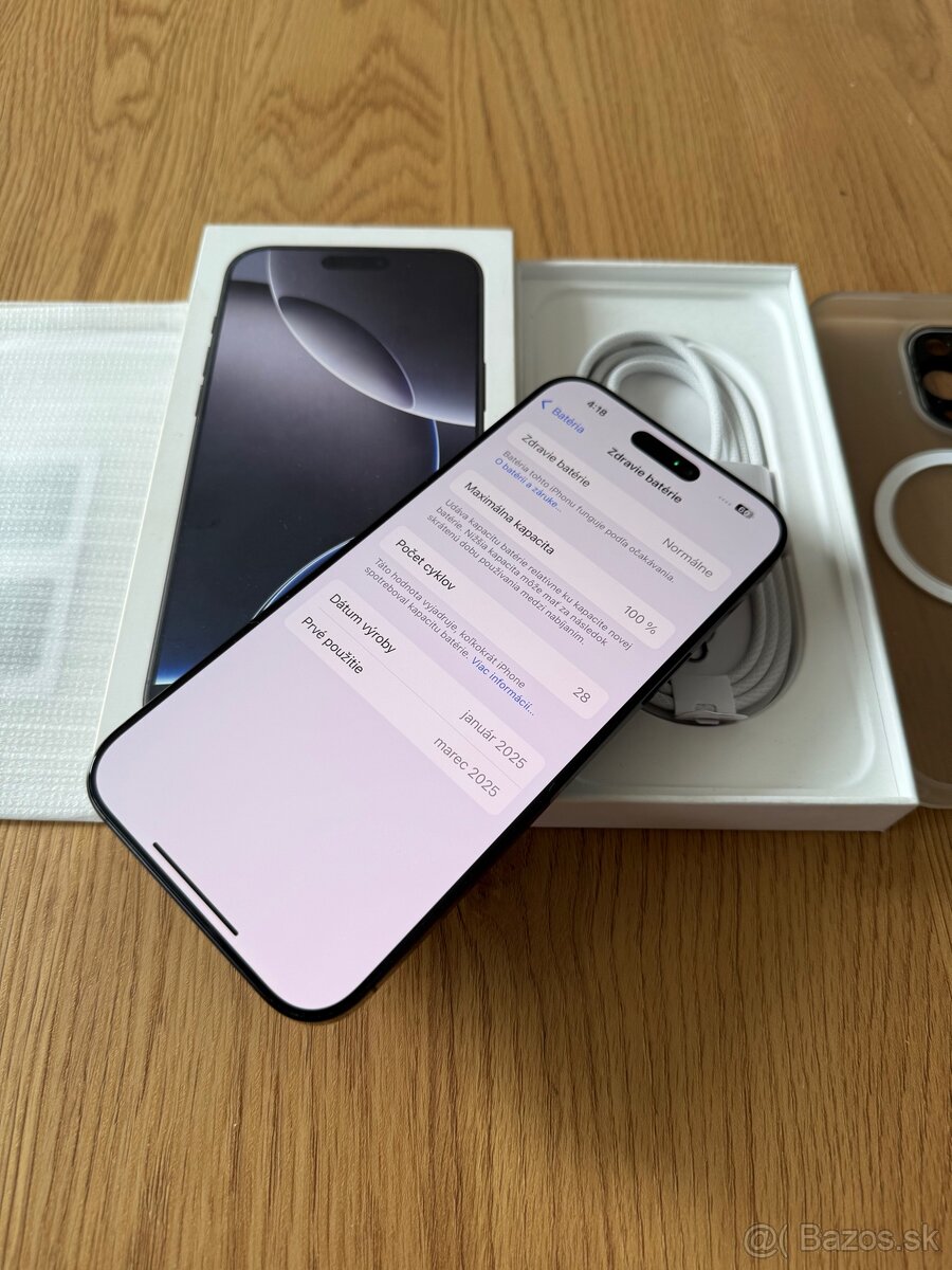iPhone 16 Pro Max 512 gb Black Titanium v záruke - 14