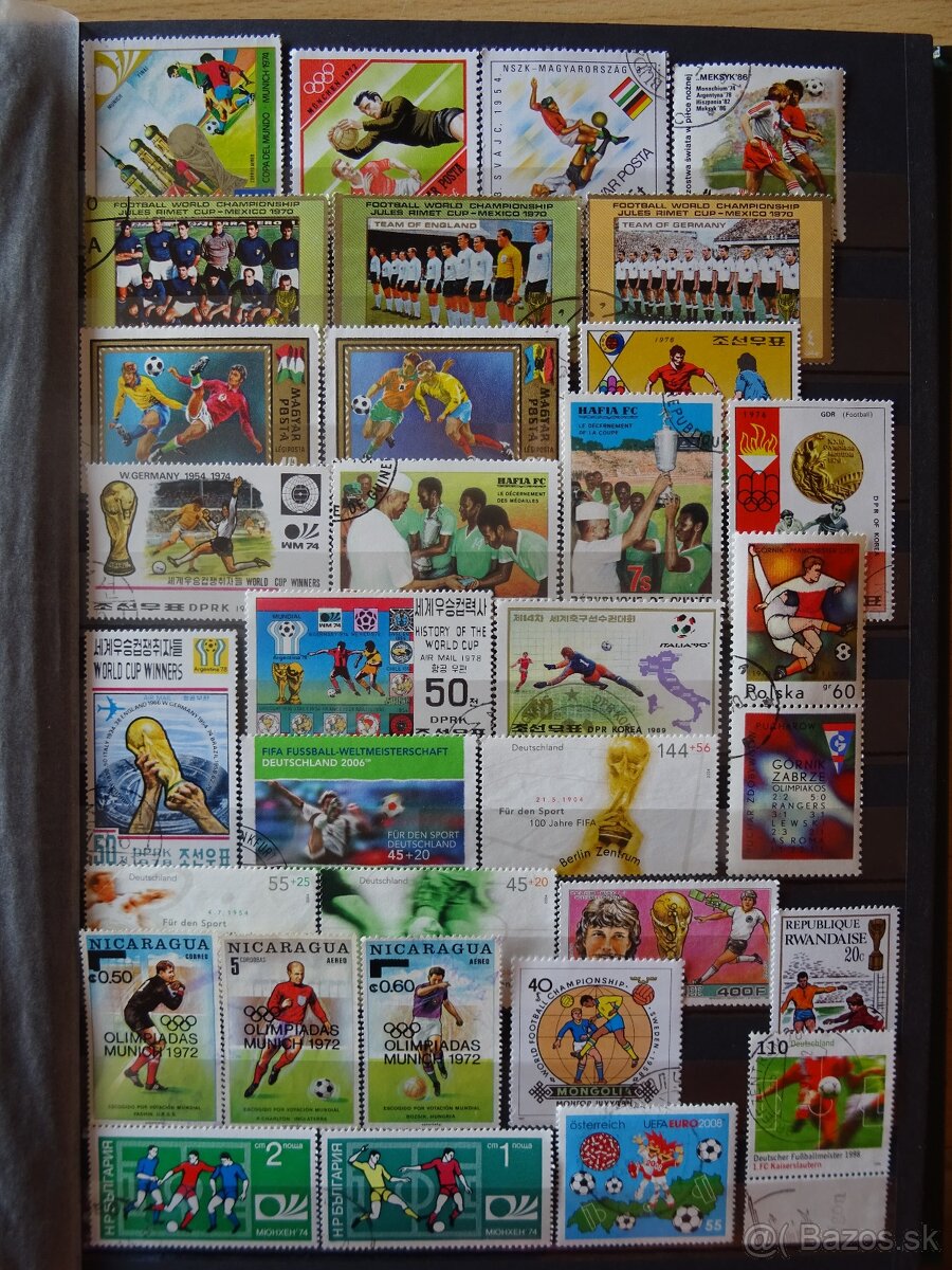 Pekná zbierka známok ŠPORT 1 - 14