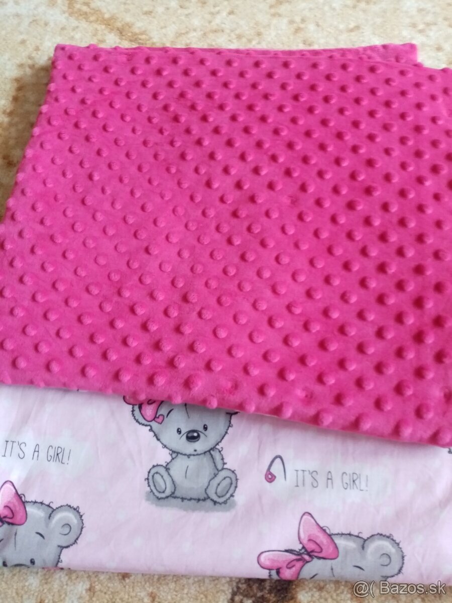 Nepouzivane Minky deky, flisove deky - 14