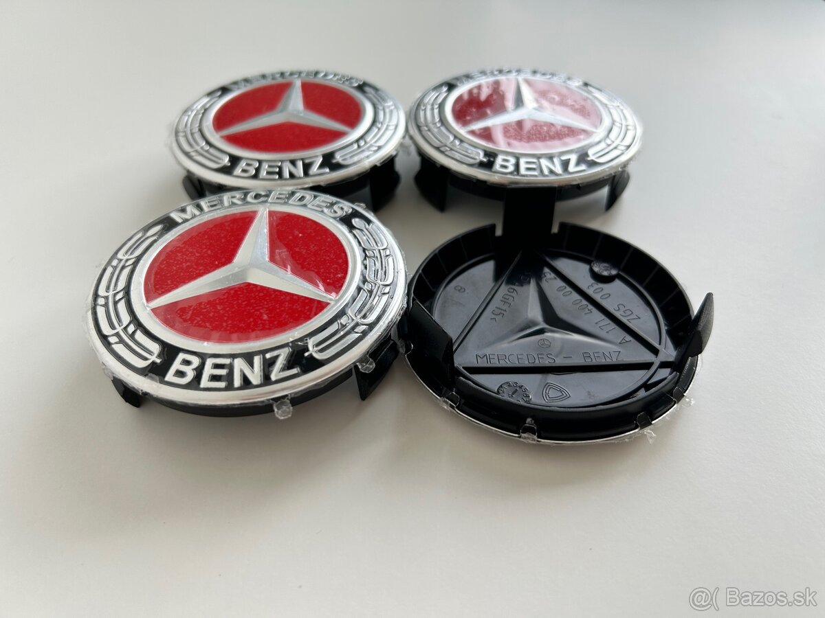Mercedes Benz 75mm stredove krytky - 14