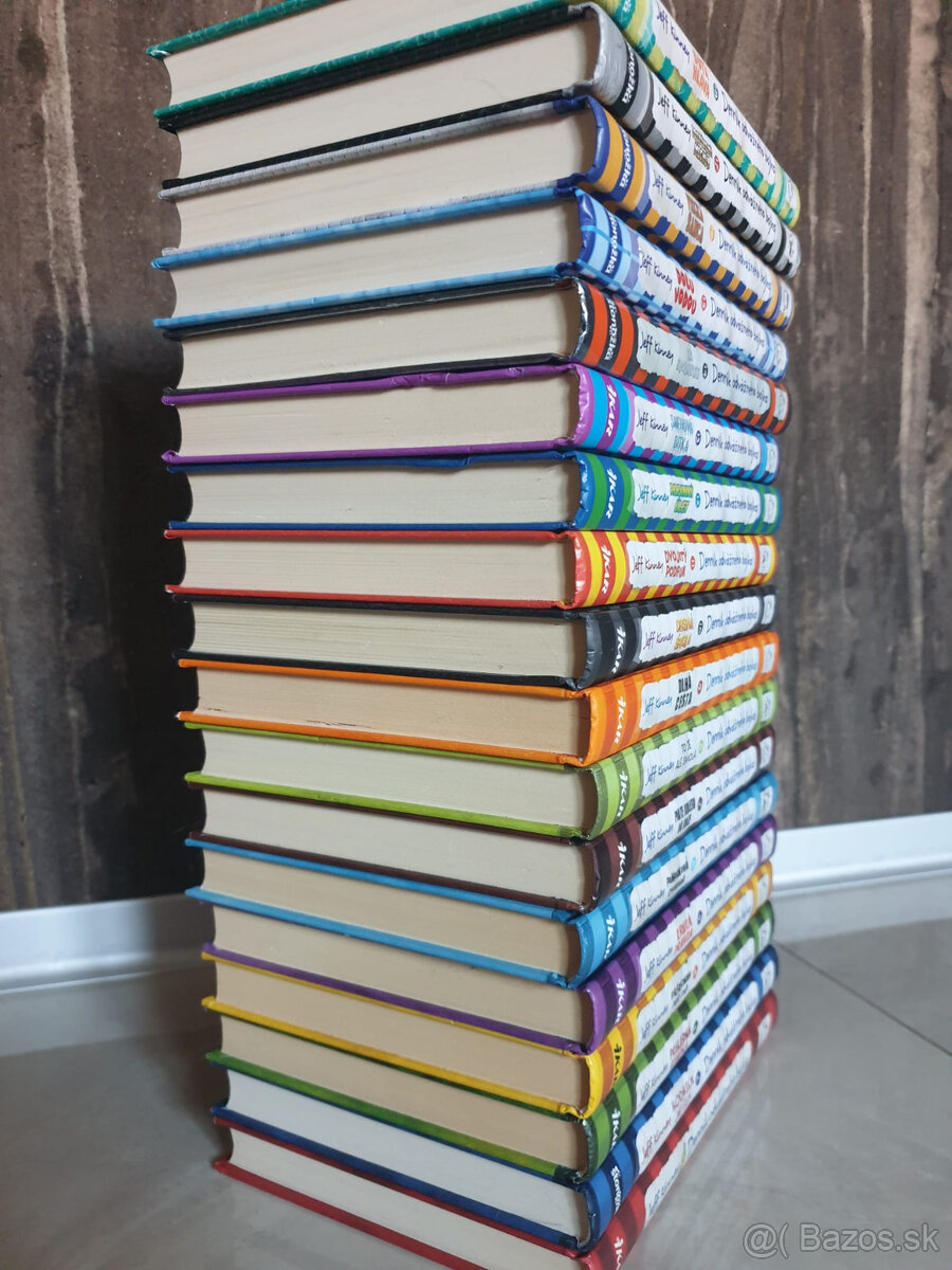 Jeff Kinney - Denník odváž. bojka 1-18 diel + 3 knihy navyše - 14