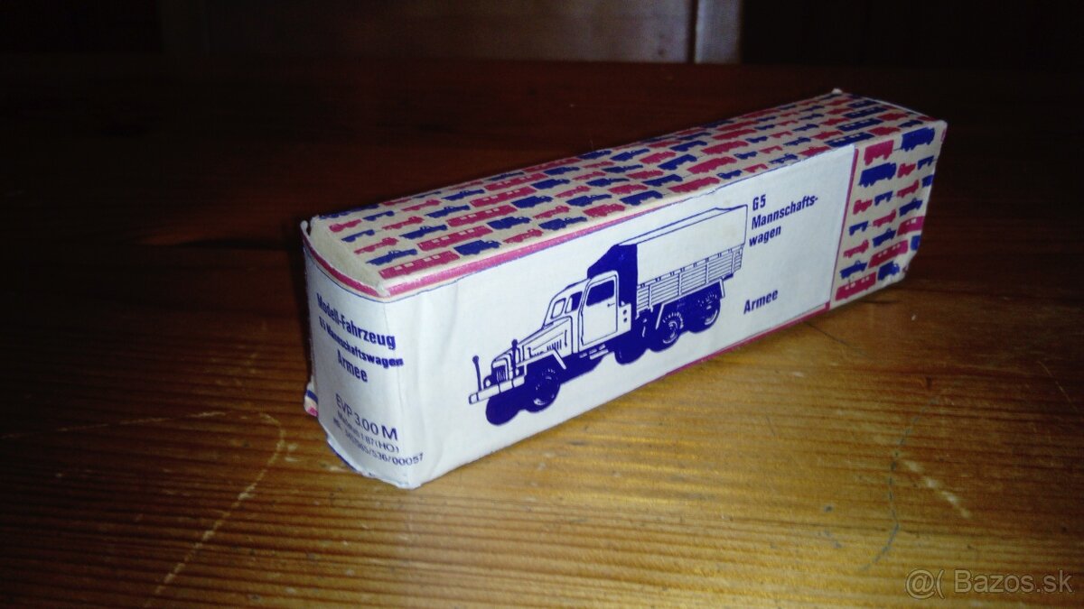 Plastové DDR modely k železnici veľkosť HO a TT - 14