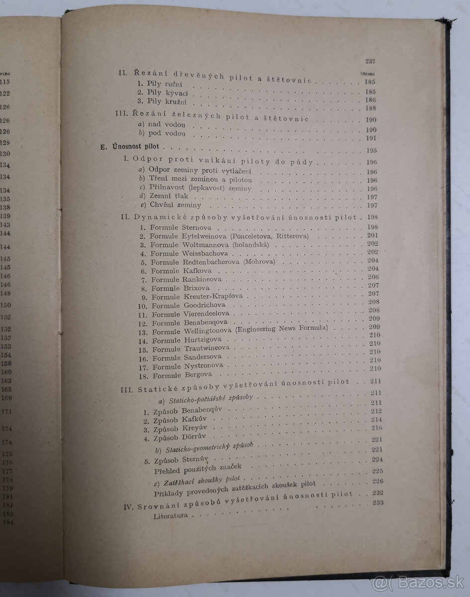 ZAKLÁDÁNÍ STAVEB 1924 - 14