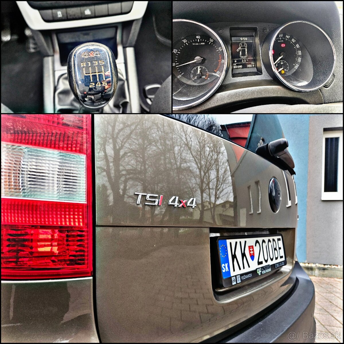 Škoda Yeti 1.8 TSI 4x4 88 tis. km nová STK - 14