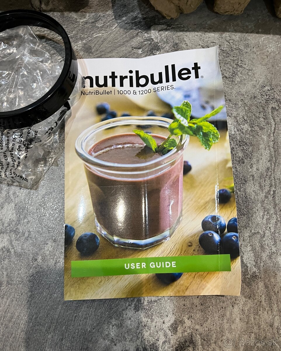 Nový NutriBullet 01410 radu 1200w, nerezová oceľ - 14