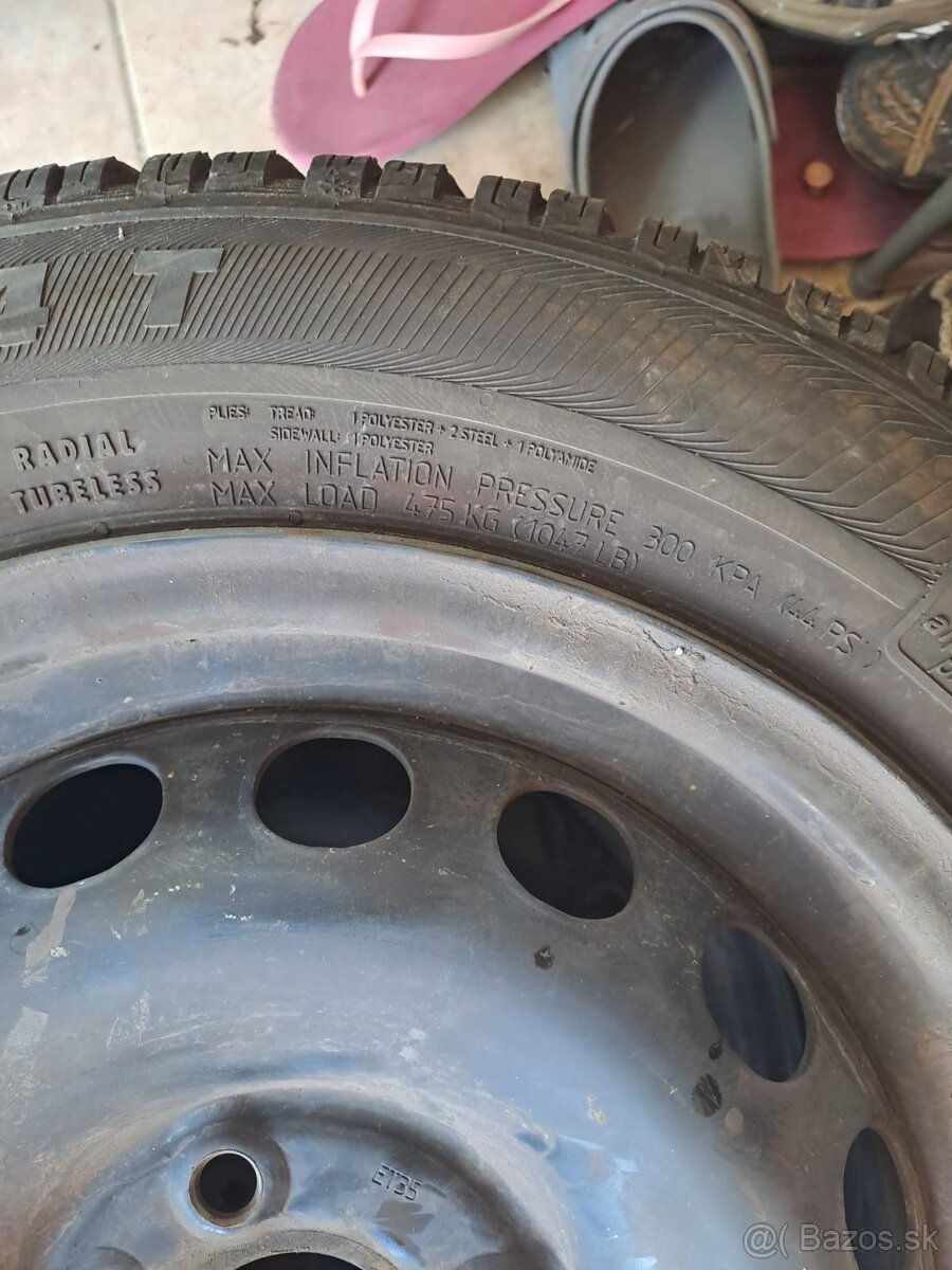 Zimné pneu s diskami - 14