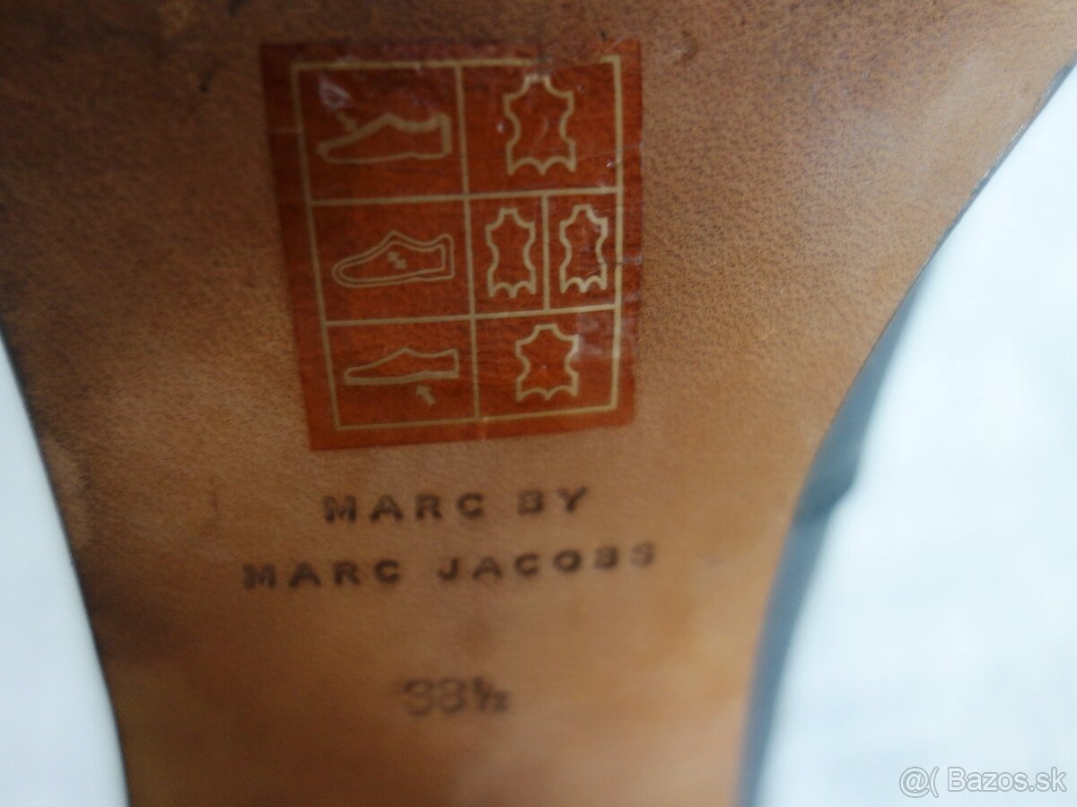 Marc by Marc Jacobs celokožené čižmičky veľ. 38,5 - 14