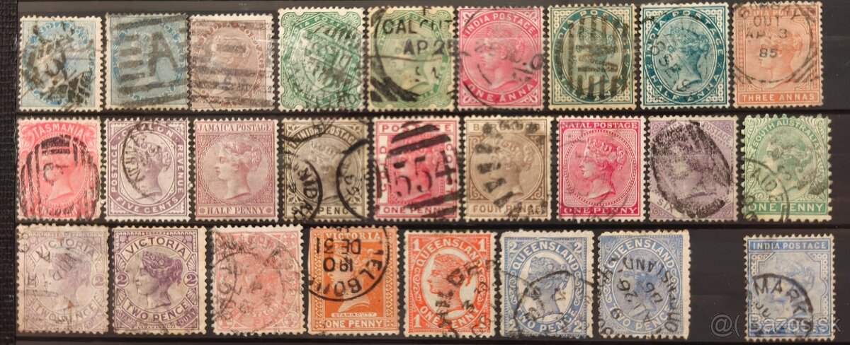 Zbierka starých známok - 14