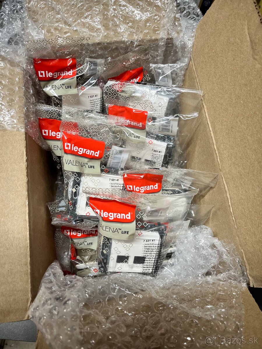 LEGRAND valena life, CYKY káble, asfora, elektro materiál - 14