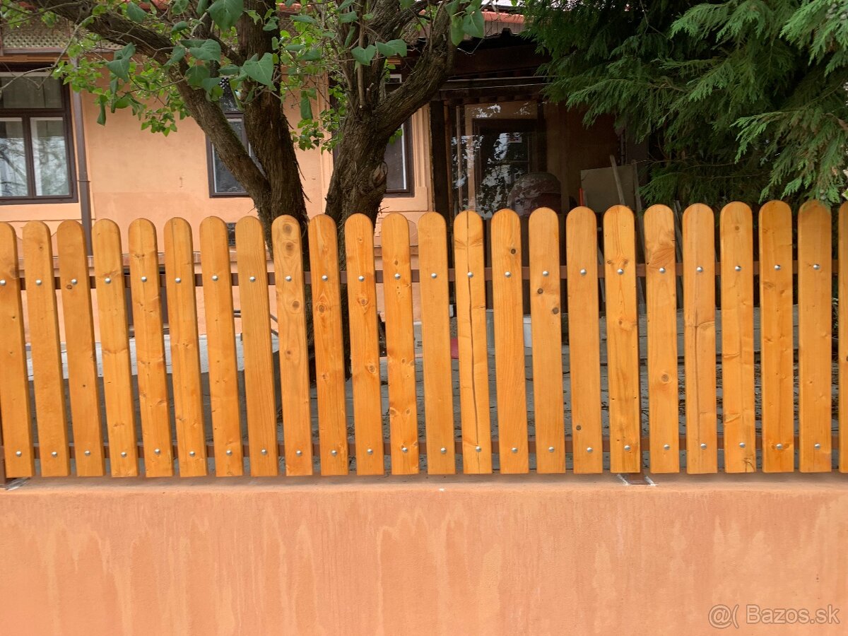 Plotove dosky plotovky šteky drevo Skladom drevený plot - 14
