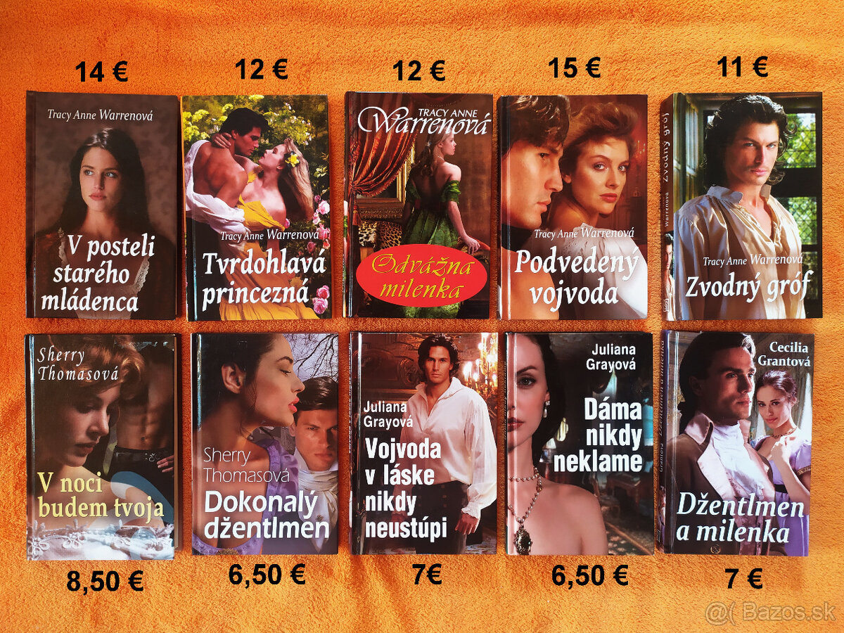 Romány, beletria, romantické, historické, detské knihy - 14