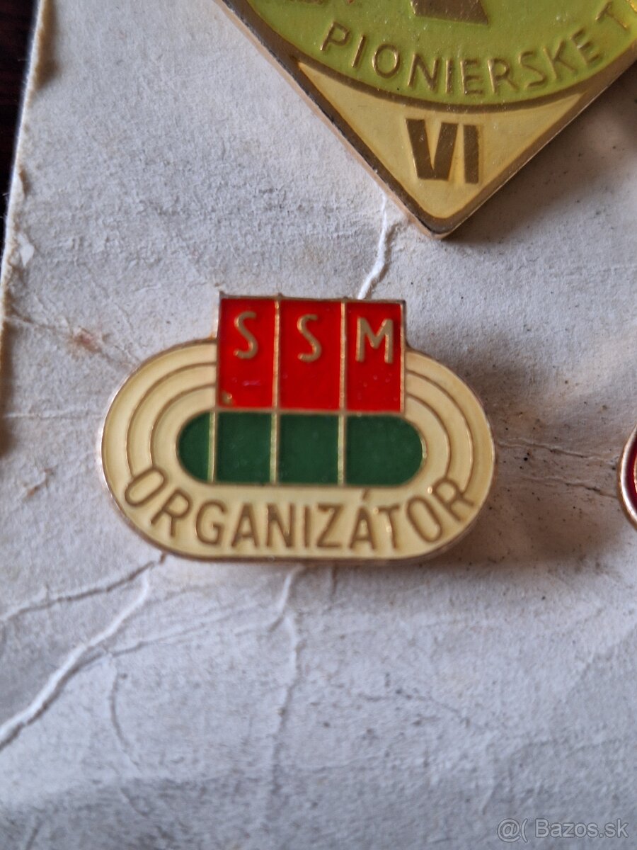 Staré odznaky medaile - 14