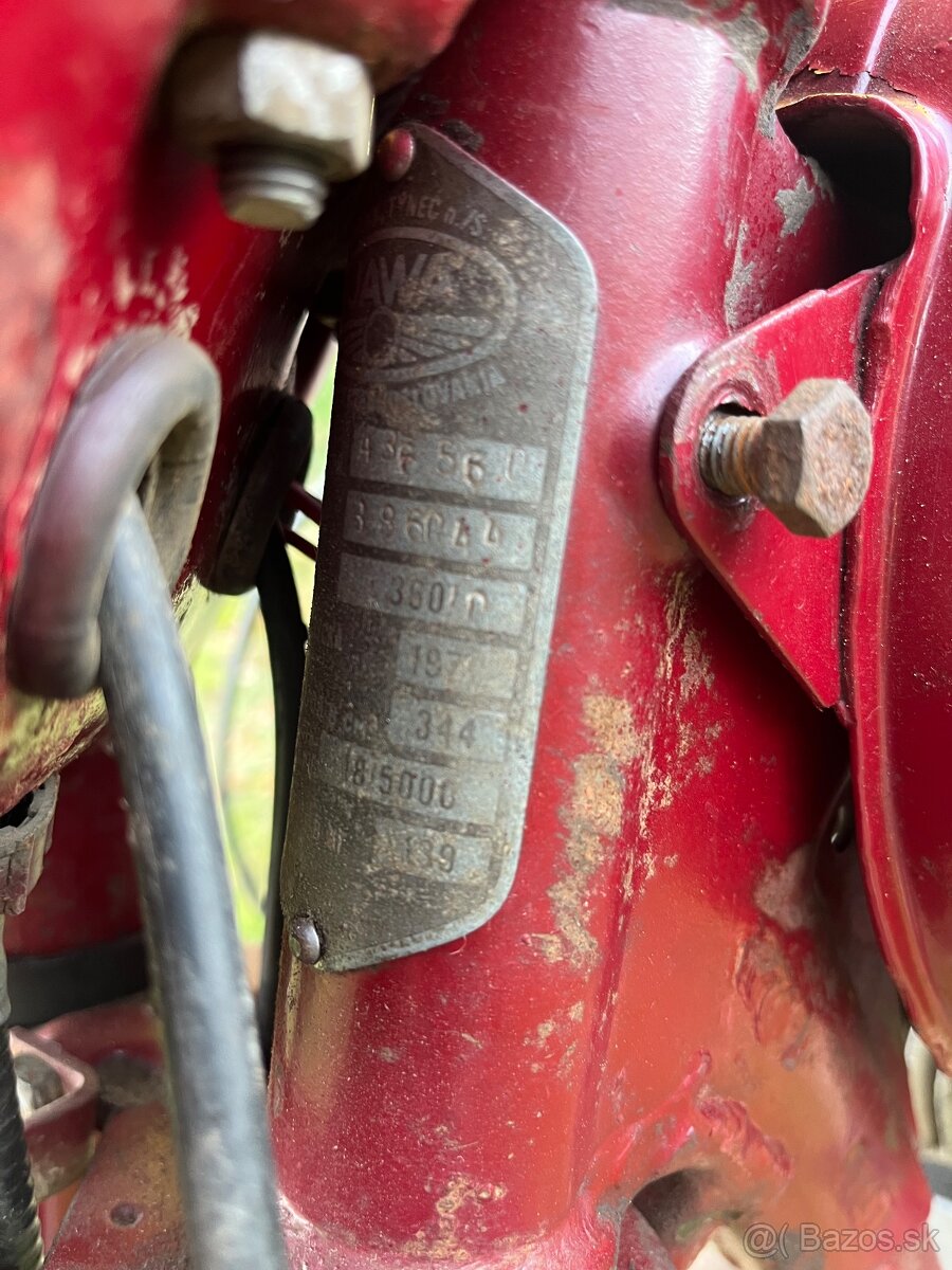 Predam Jawa 350/360 panelka r.v 1970 - 14