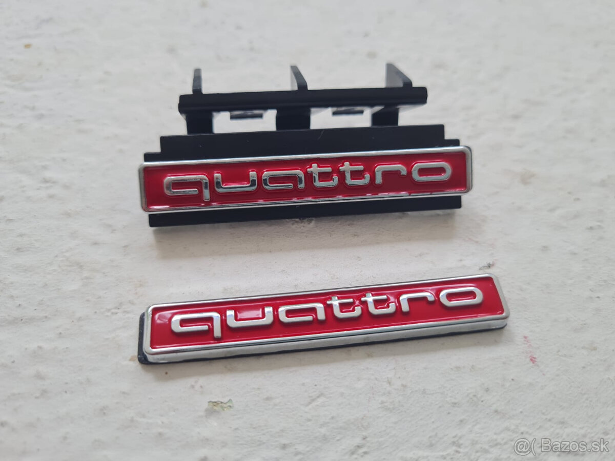 QUATTRO menší nápis do masky v rôznych farbách - 14