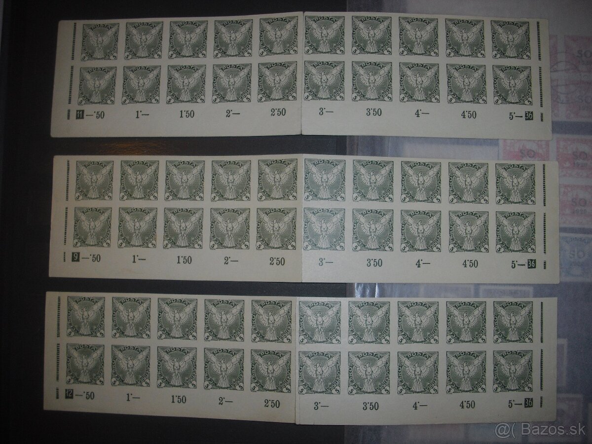 predam Postove Archy CSR 1918 1919 + Alfons Mucha - 14