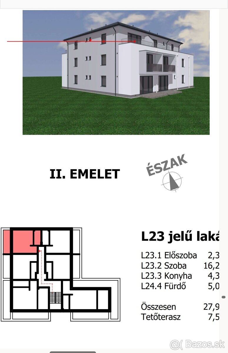 Byty v novostavbe na predaj – Hegyeshalom - 14