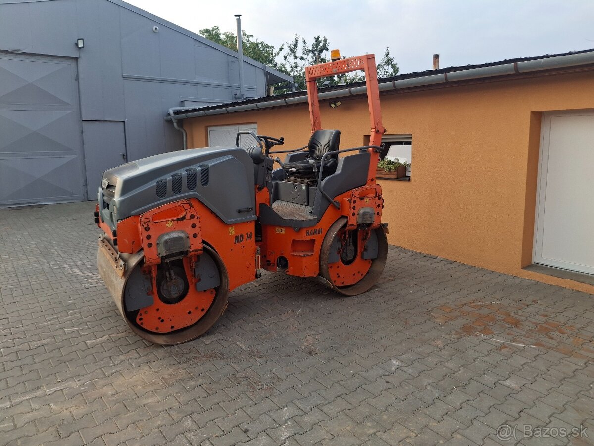 Válec Hamm HD 14VV Tandemový - 14