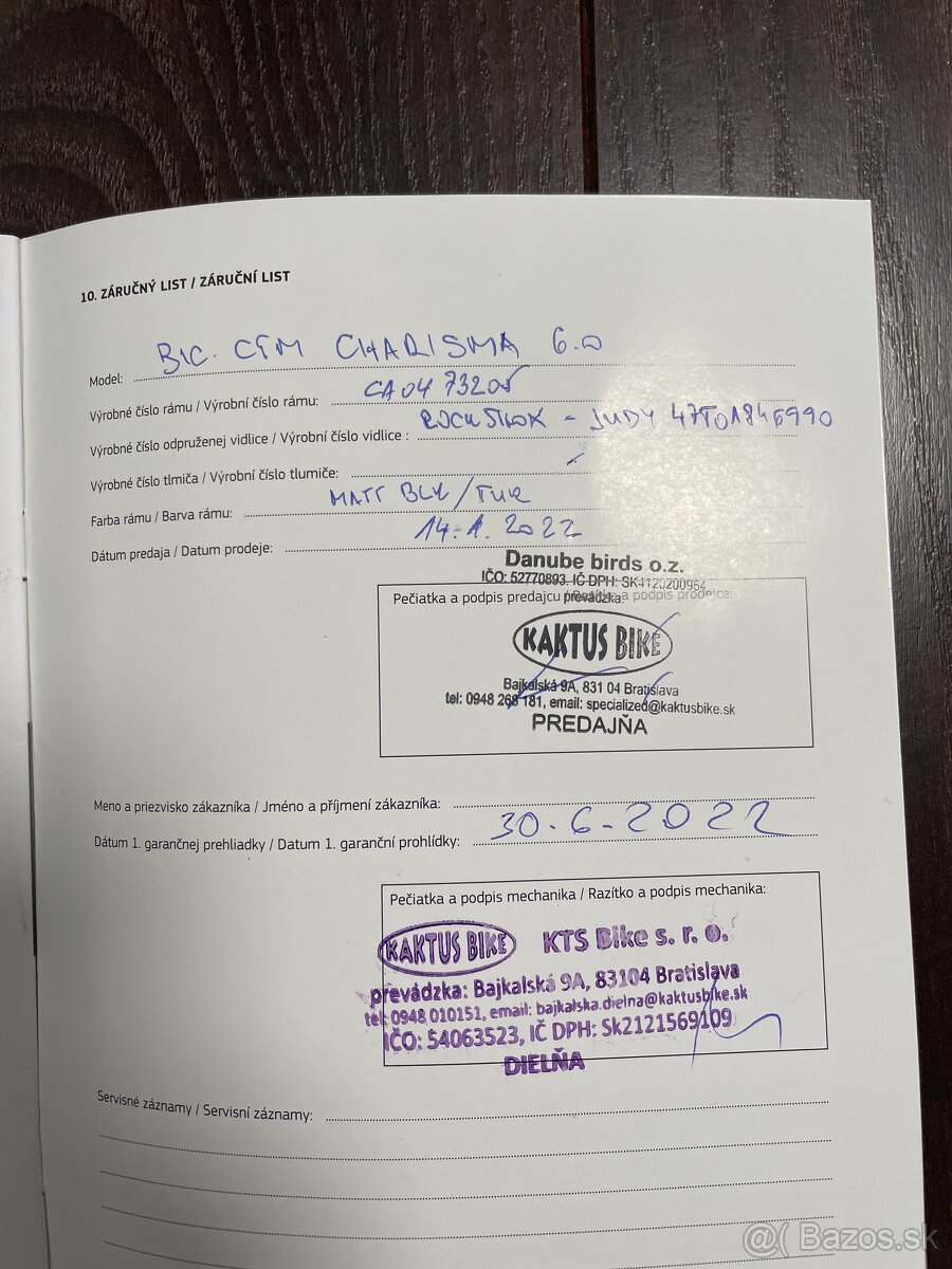 CTM Charisma 6.0 velkost 27,5 - 14