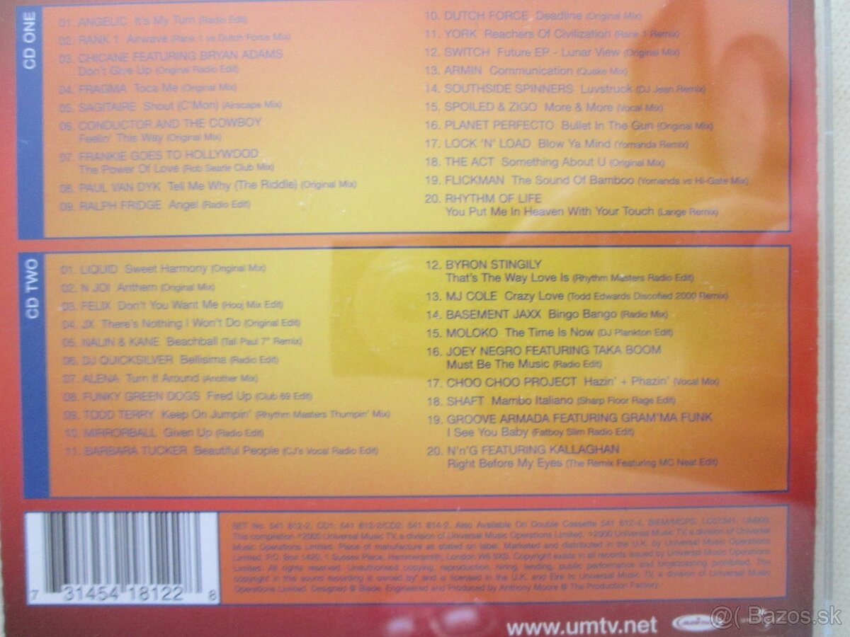 NACHTSCHICHT, BOOM 97, 98 , in the mix (2CD) - 14