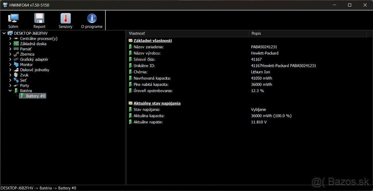 HP 250 G8 /Core i3-1115G4/12GB RAM/FHD/256GB SSD/Bat ok - 14