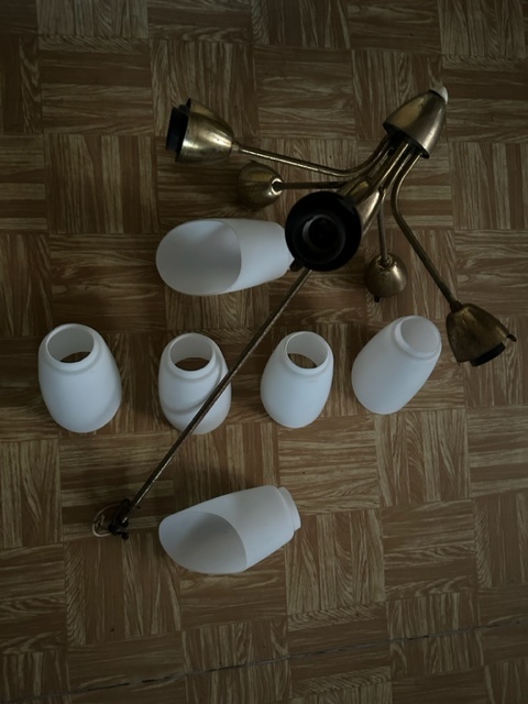 Predám rôzne retro lampy, lustre, lampičky, banky... - 14