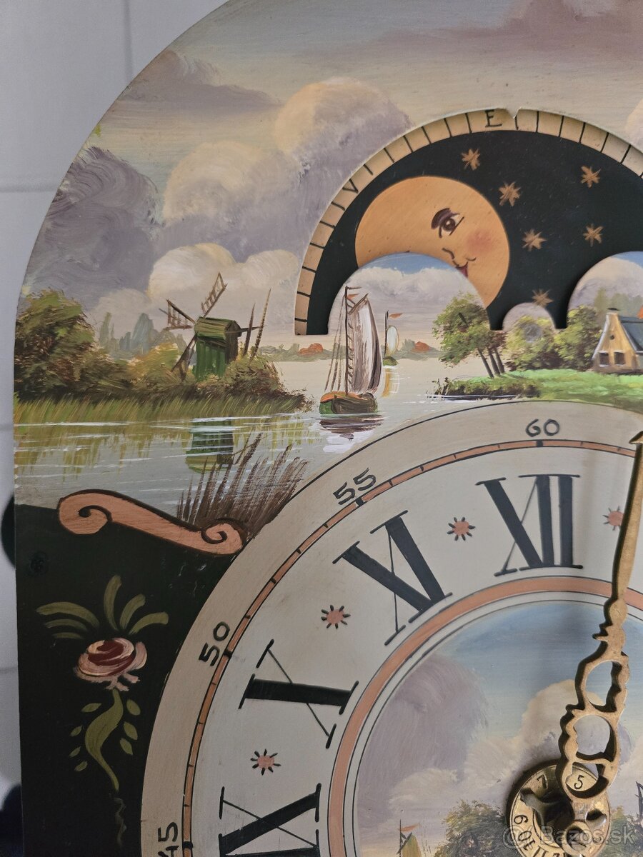 Original Holandske hodiny s budíkom - 14